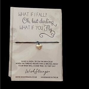 Wishstrings bracelet and card